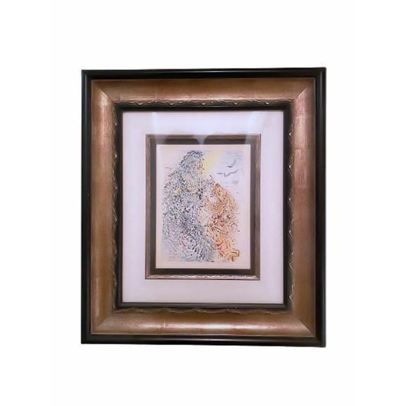 Divine Comedy - Woodcut by Salvador Dali Art Picture - Picture 1 of 6